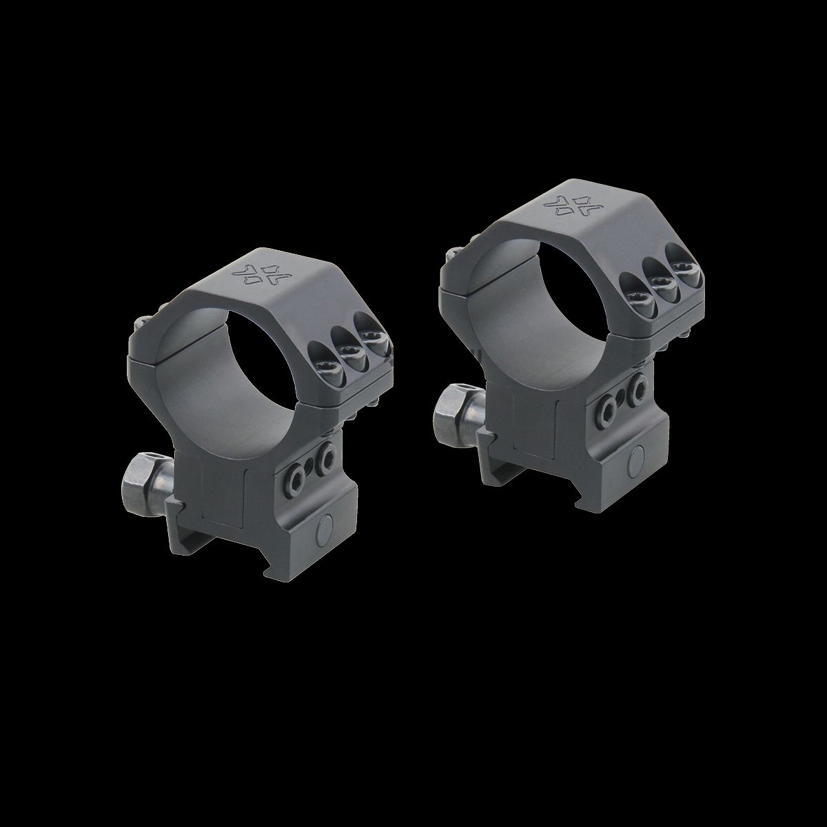 �٥��������ץƥ����� X-ACCU 30mm ����١������Ĵ���� �ԥ��ƥ��ˡ��� ��� Vector Optics X-ACCU 30mm Adjustable Elevation Picatinny Rings XASR-3040