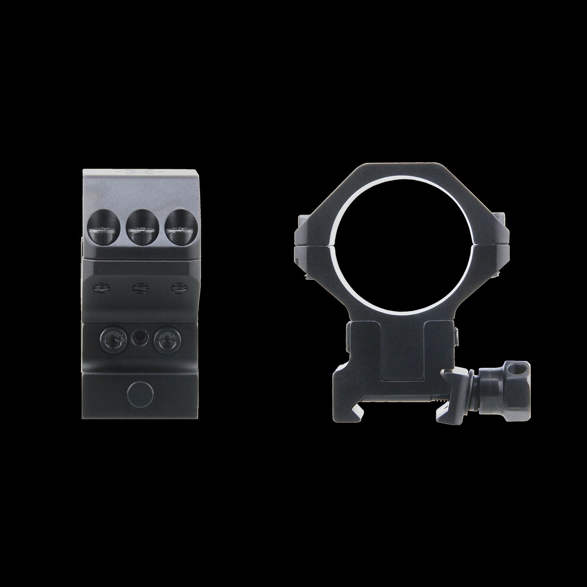 �٥��������ץƥ����� X-ACCU 30mm ����١������Ĵ���� �ԥ��ƥ��ˡ��� ��� Vector Optics X-ACCU 30mm Adjustable Elevation Picatinny Rings XASR-3040