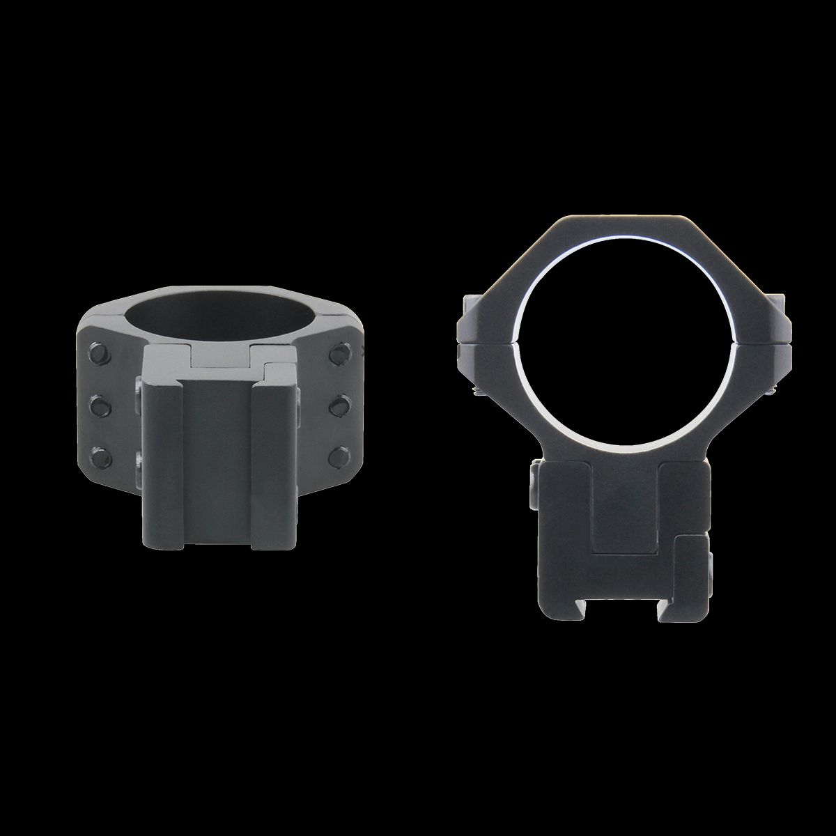 �٥��������ץƥ����� X-ACCU 30mm ����١������Ĵ���� �ɥ֥ƥ����� ��� Vector Optics X-ACCU 30mm Adjustable Elevation Dovetail Rings XASR-3045