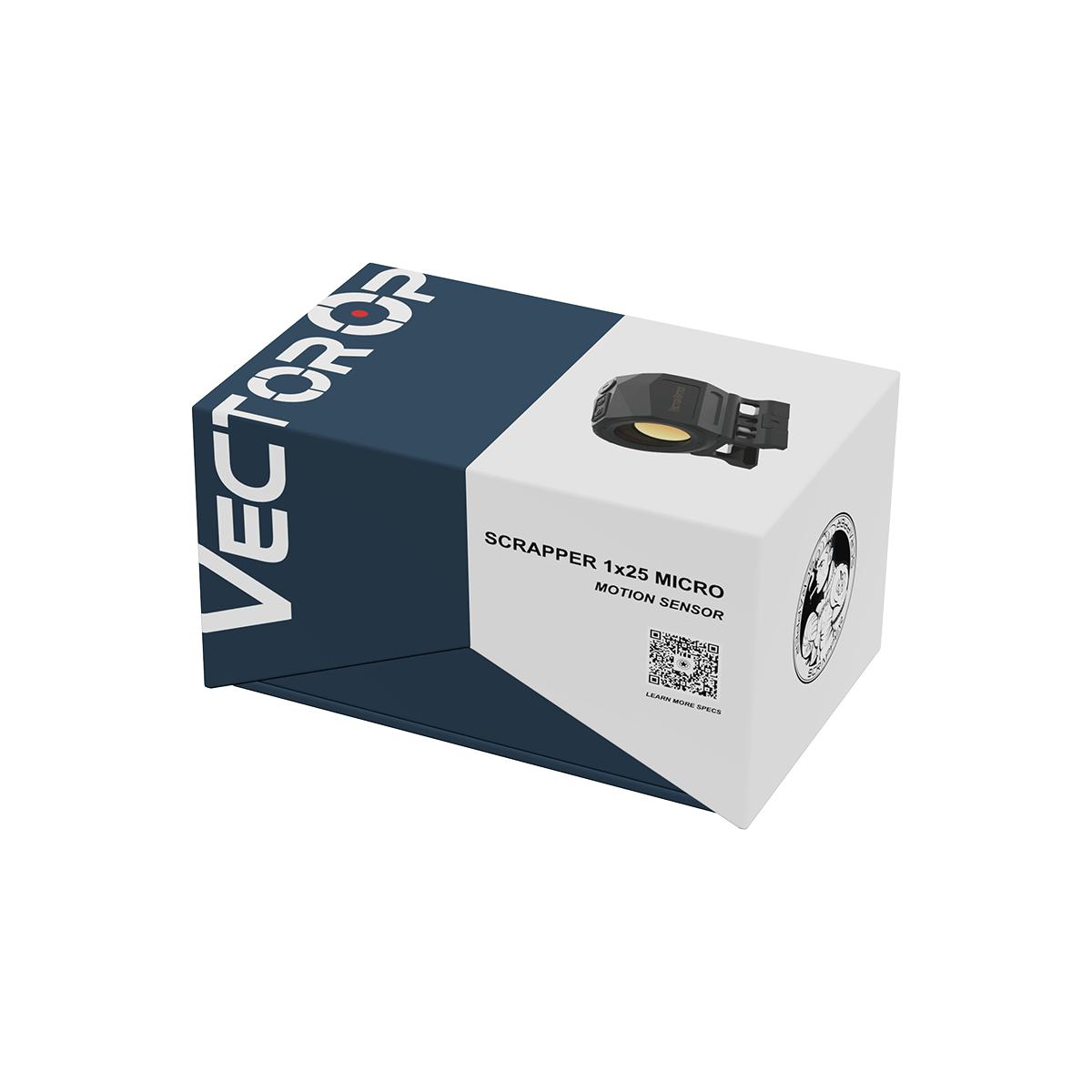 �٥��������ץƥ����� �ɥåȥ����� Scrapper 1x25 Ultra Compact Enclosed Red Dot Sight Vector Optics SCRD-74 ������åѡ�����ȥ饳��ѥ��ȡ�2024ǯ��ǥ�ۥ⡼����󥻥󥵡���ǽ��ܥ�ǥ�