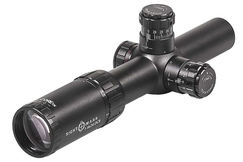 �����ȥޡ��� �饤�ե륹������ Core TX 1-4x24 DCR Tactical Riflescope Sightmark SM13072DCR