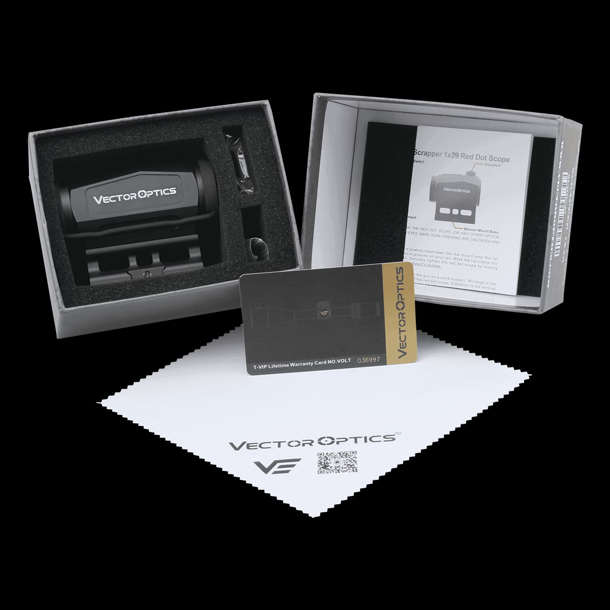 ٥ץƥ Scrapper 1x29 åɥɥå  Vector Optics Scrapper 1x29 Red Dot Scope SCRD-47