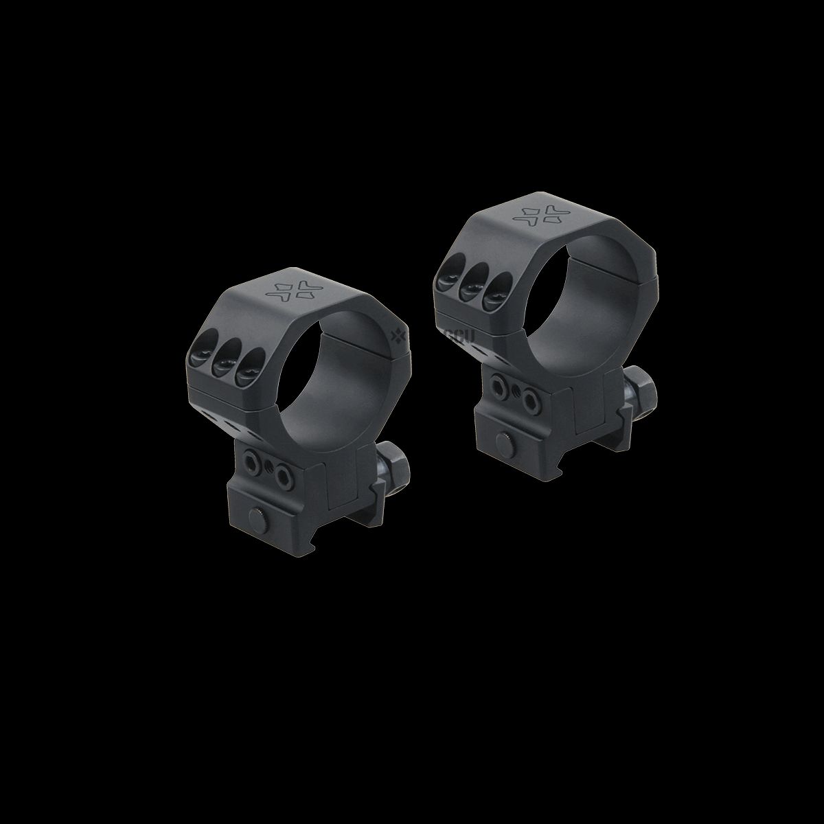 �٥��������ץƥ����� X-ACCU 34mm ����١������Ĵ���� �ԥ��ƥ��ˡ��� ��� Vector Optics X-ACCU 34mm Adjustable Elevation Picatinny Rings XASR-3050