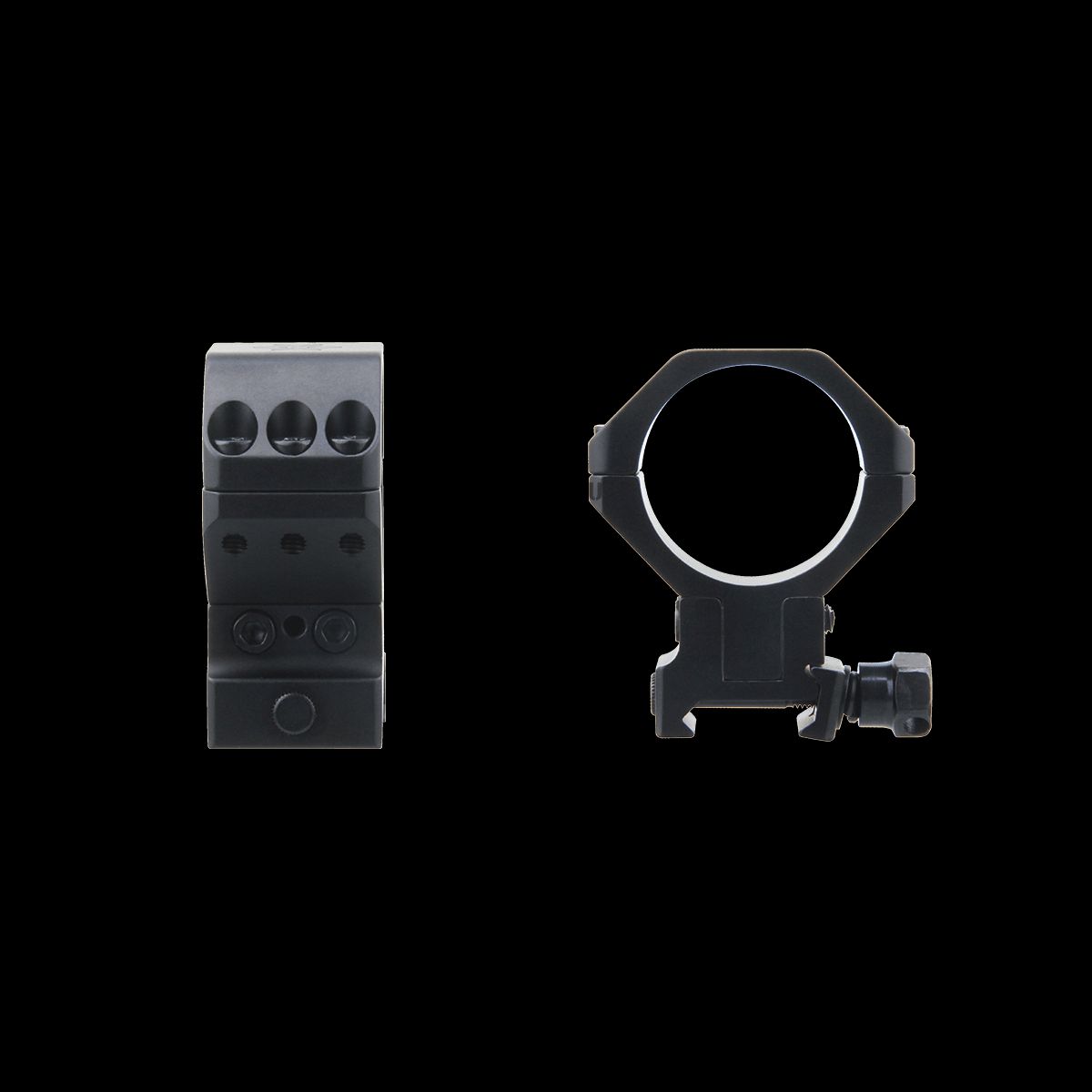 �٥��������ץƥ����� X-ACCU 34mm ����١������Ĵ���� �ԥ��ƥ��ˡ��� ��� Vector Optics X-ACCU 34mm Adjustable Elevation Picatinny Rings XASR-3050