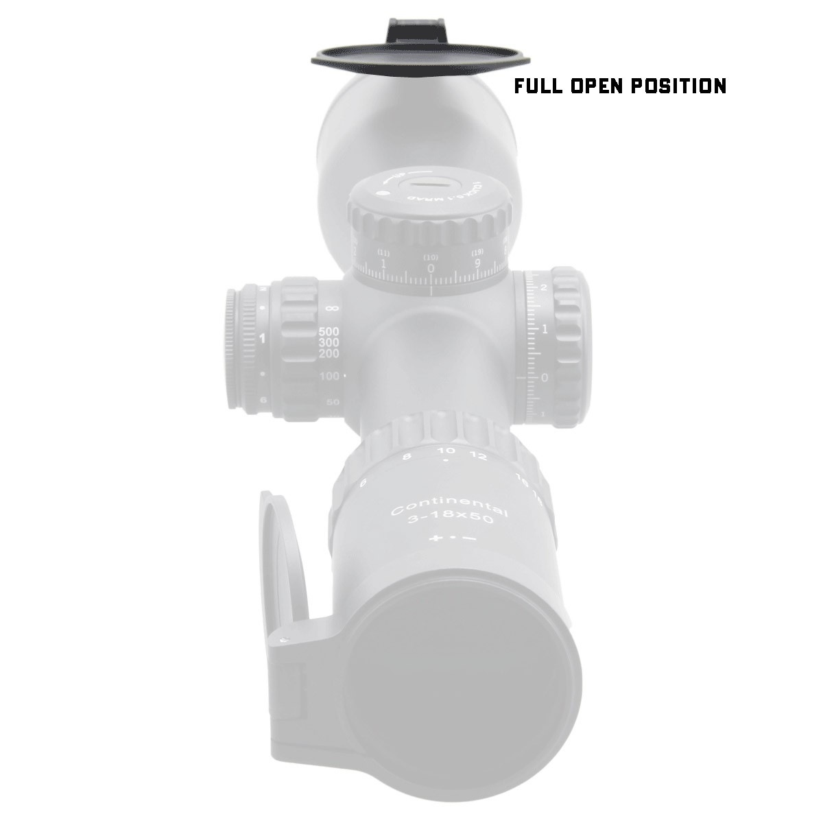 ٥ץƥ եåץåץå Continental 50mm ʪѥեåץå å Vector Optics Continental 50mm Filp-up Cap SCFC-M50