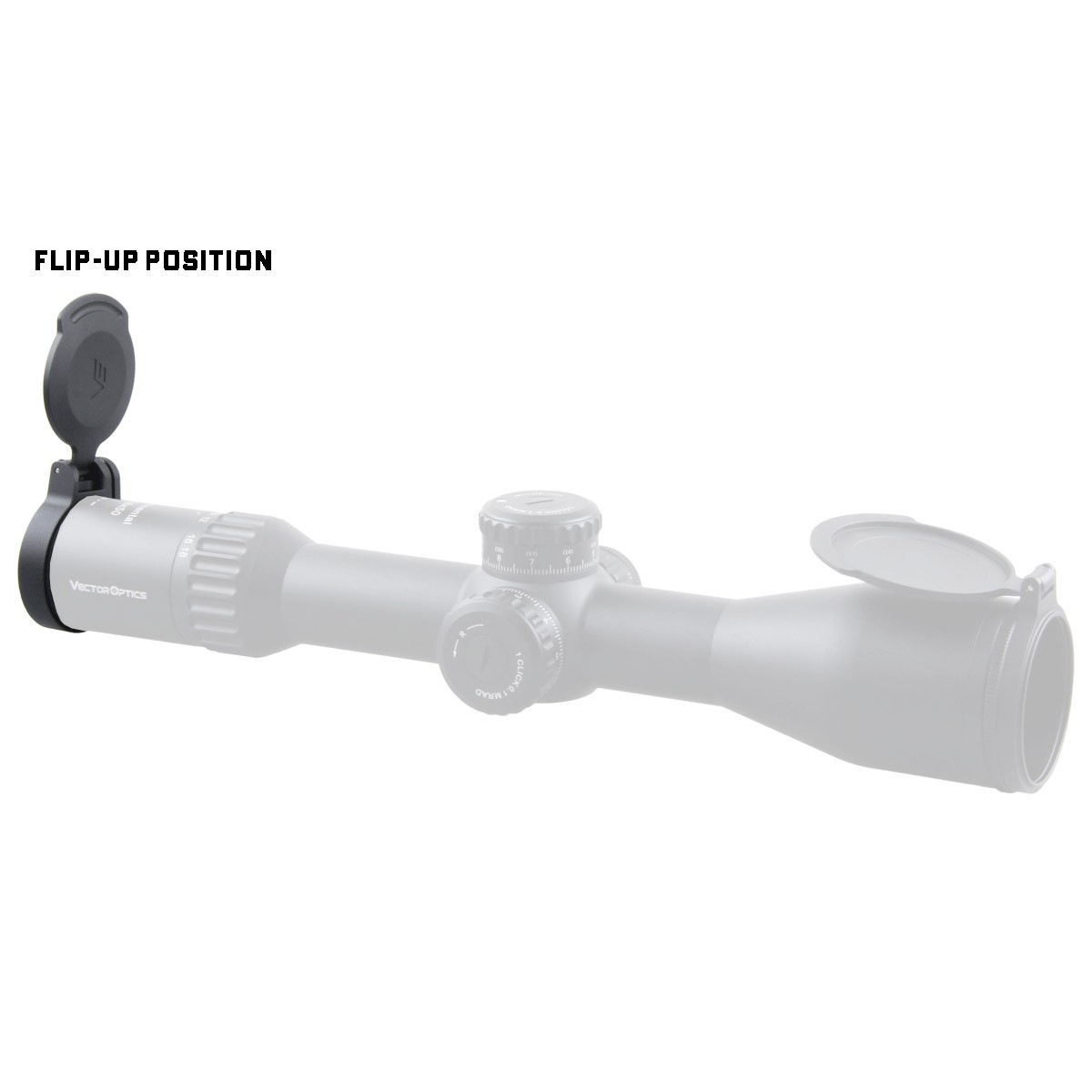 ٥ץƥ եåץåץå Continental 50mm ʪѥեåץå å Vector Optics Continental 50mm Filp-up Cap SCFC-M50