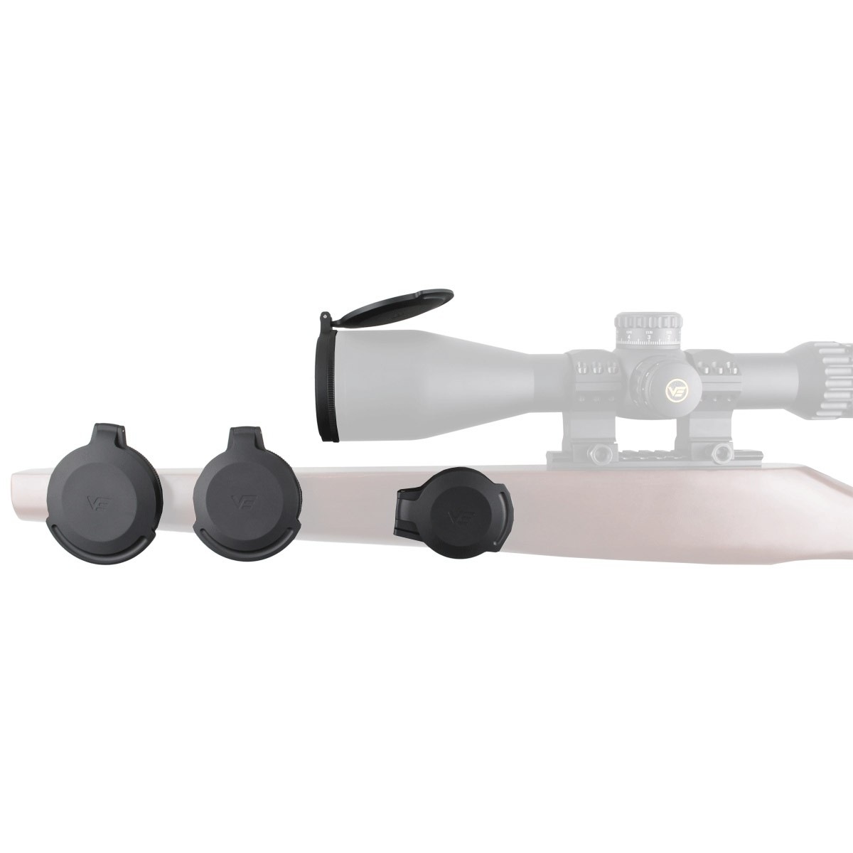 ٥ץƥ եåץåץå Continental 50mm ʪѥեåץå å Vector Optics Continental 50mm Filp-up Cap SCFC-M50