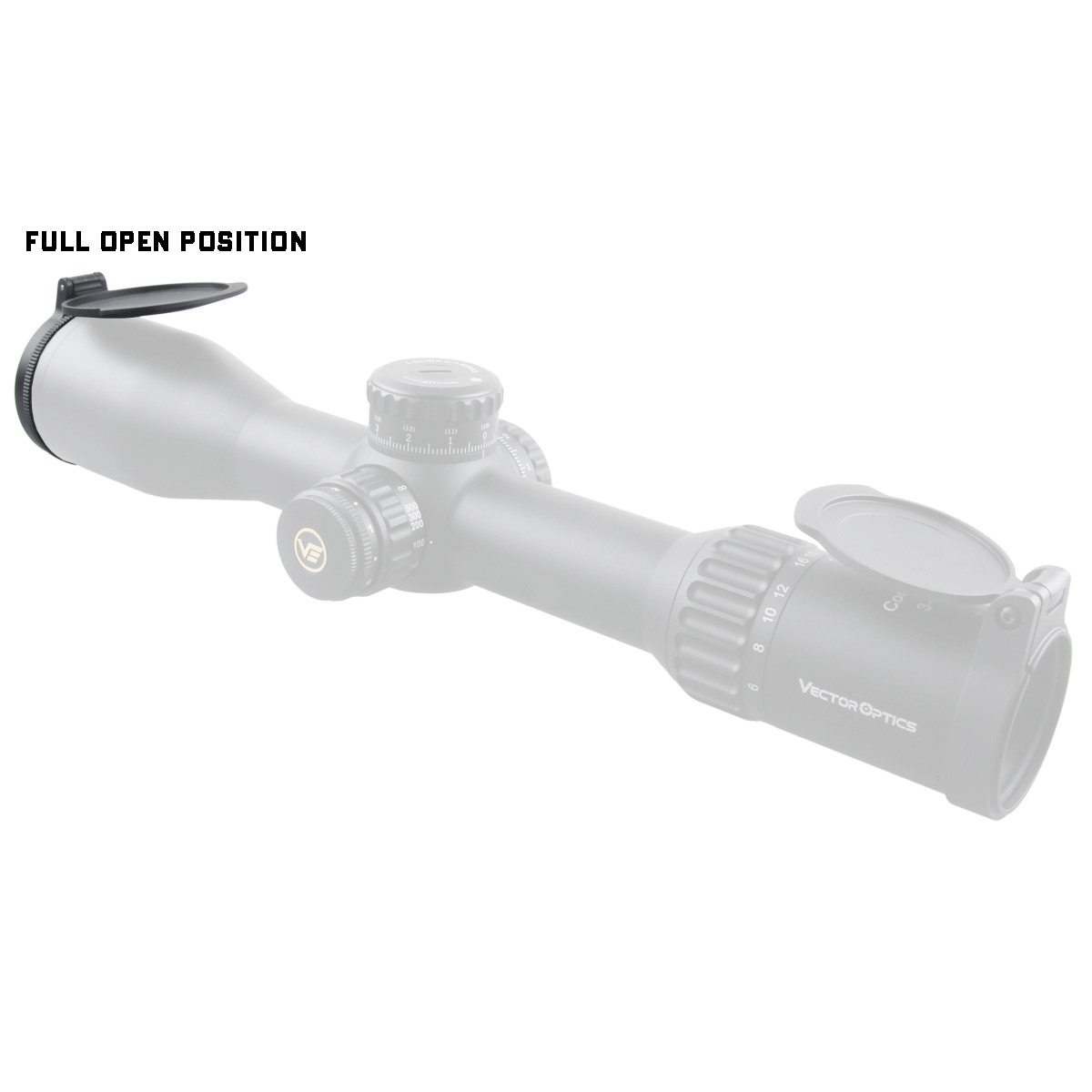 ٥ץƥ եåץåץå Continental 50mm ʪѥեåץå å Vector Optics Continental 50mm Filp-up Cap SCFC-M50