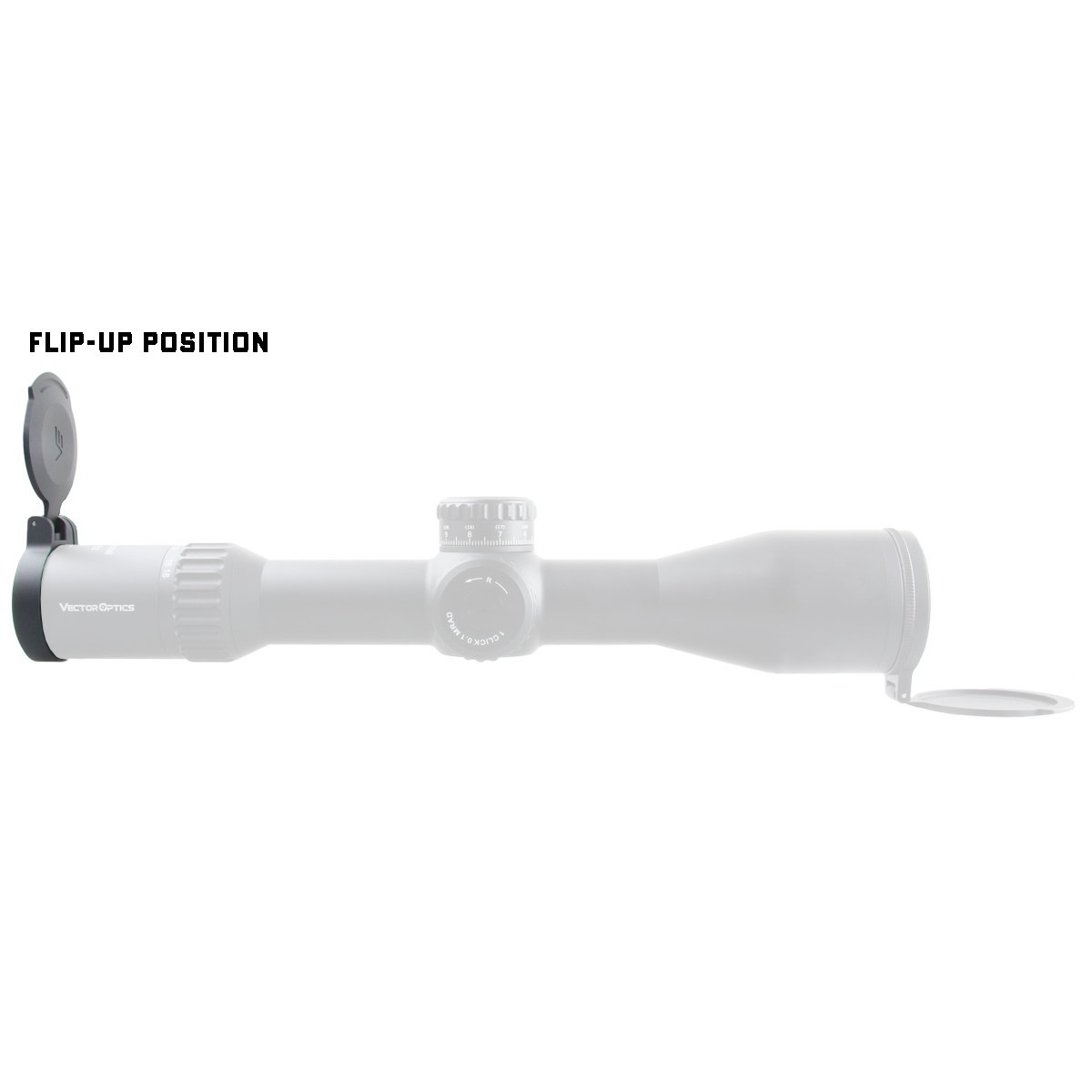 ٥ץƥ եåץåץå Continental 50mm ʪѥեåץå å Vector Optics Continental 50mm Filp-up Cap SCFC-M50