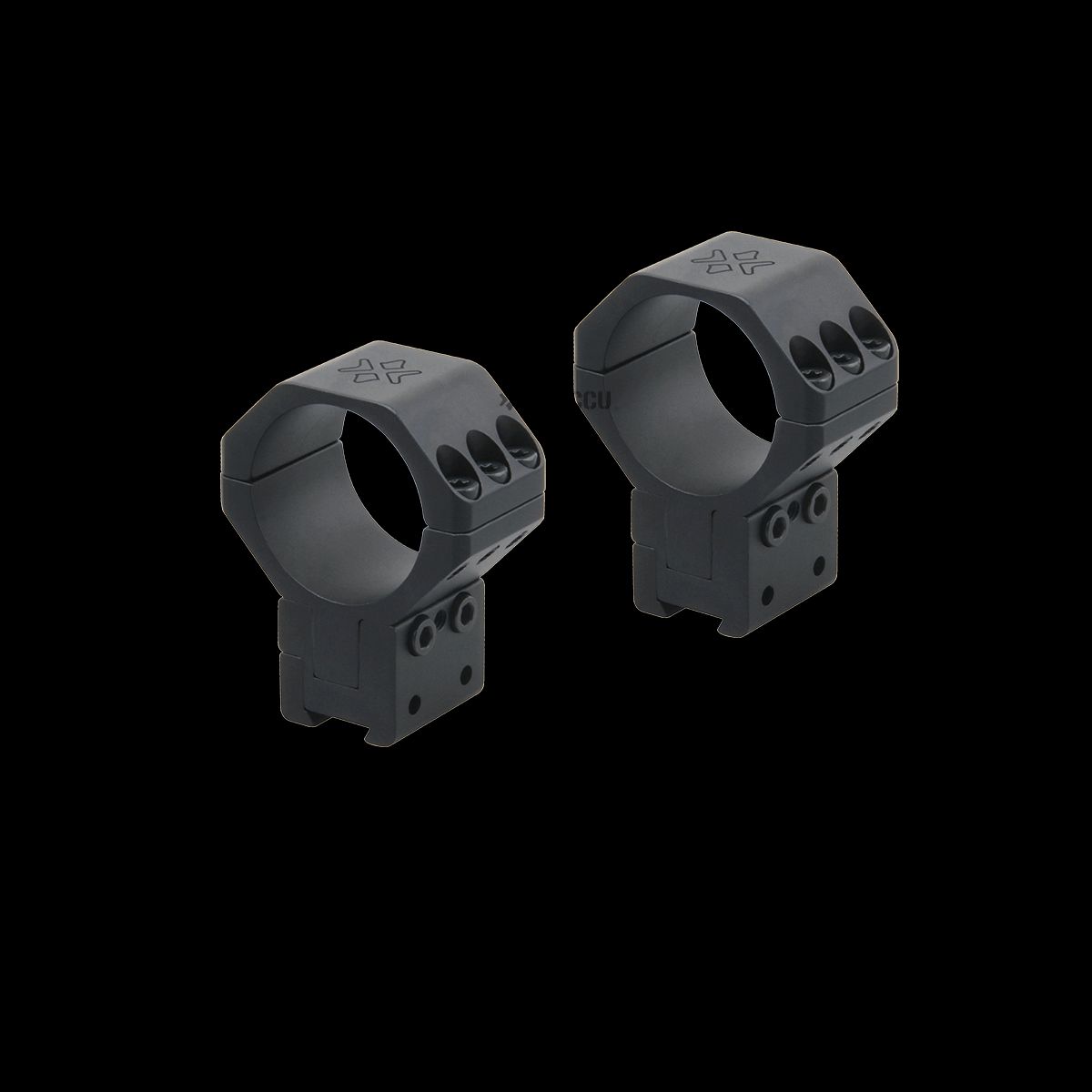 �٥��������ץƥ����� X-ACCU 34mm ����١������Ĵ���� �ɥ֥ƥ����� ��� Vector Optics X-ACCU 34mm Adjustable Elevation Dovetail Rings XASR-3055