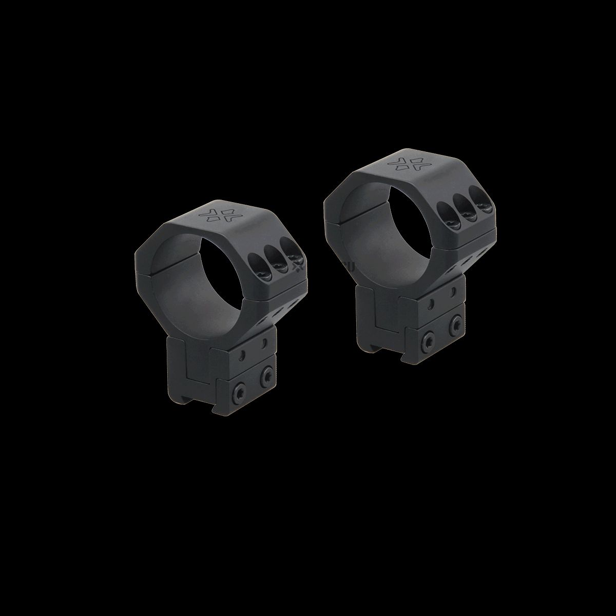 �٥��������ץƥ����� X-ACCU 34mm ����١������Ĵ���� �ɥ֥ƥ����� ��� Vector Optics X-ACCU 34mm Adjustable Elevation Dovetail Rings XASR-3055