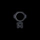 �٥��������ץƥ����� X-ACCU 34mm ����١������Ĵ���� �ɥ֥ƥ����� ��� Vector Optics X-ACCU 34mm Adjustable Elevation Dovetail Rings XASR-3055