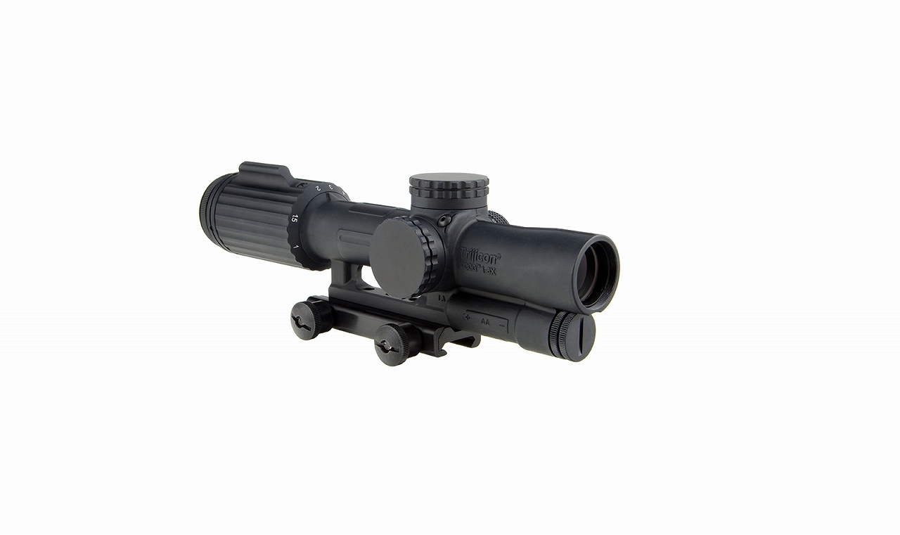 �ȥꥸ���� VCOGR 1-6x24; Green Horseshoe Dot/Crosshair .223/55gr; Thumb Screw Mt. Trijicon VCOG 1-6x24 LED Riflescope - .223 / 55 Grain VC16-C-1600042