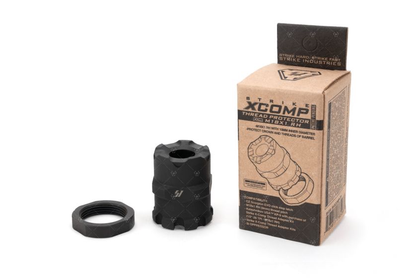 ���ȥ饤����������ȥ꡼ Strike X-Comp Thread Protector for M18x1 RH Strike Industries SI-XCOMP-TP