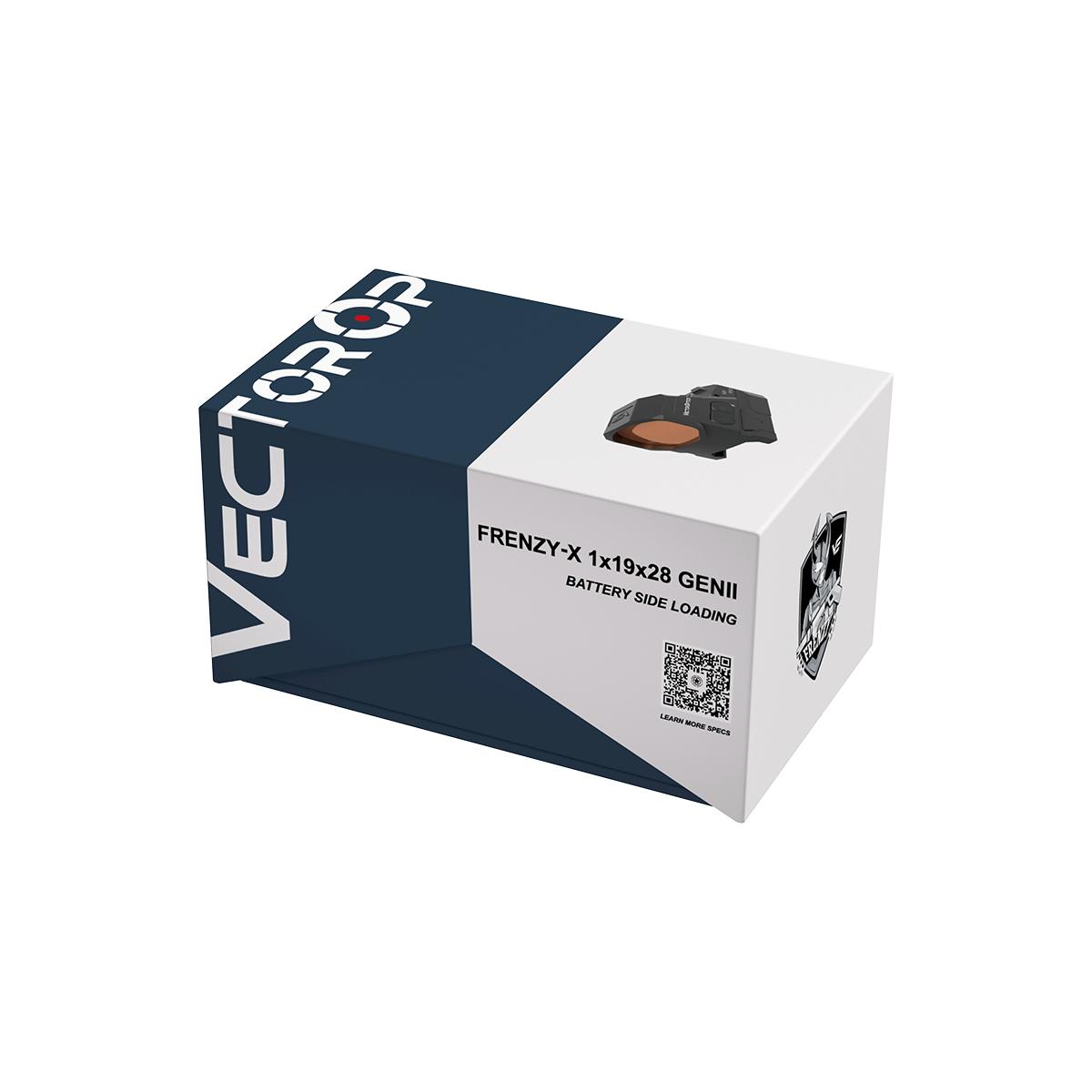 �٥��������ץƥ����� �ɥåȥ����� �ե�󥸡�X �����˥��� �ޥ����ƥ����� Vector Optics Frenzy-X 1x19x28 GenII Titanium Red Dot SCRD-T64 ��2024ǯ��ǥ��