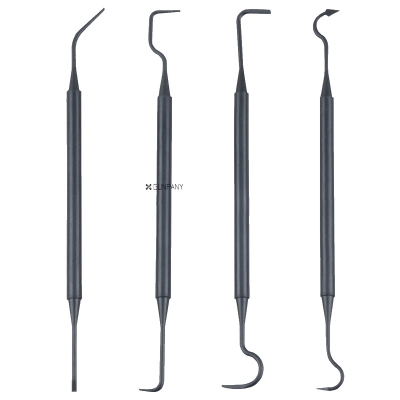 �٥��������ץƥ����� ���꡼�˥󥰥��å� 4 �ݥ�ޡ� ξ�� ���꡼�˥��ѥԥå� Vector Optics 4 Polymer Double Side Cleaning Picks GPCK-4P