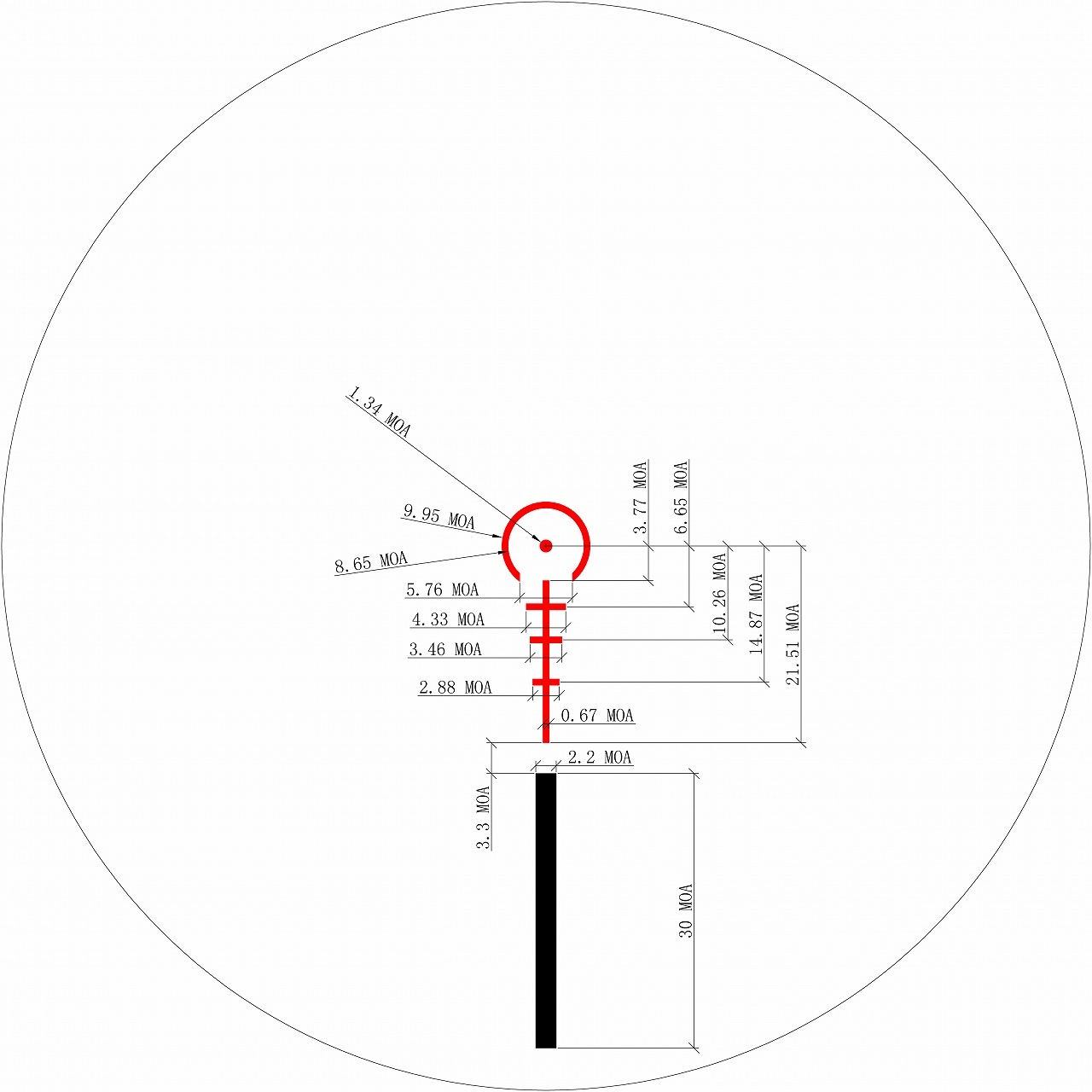 �����ȥޡ��� �饤�ե륹������ Core TX 1-4x24 AR-223 BDC Riflescope Sightmark SM13082AR.223