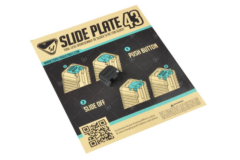 ���ȥ饤����������ȥ꡼ Slide Cover Plate for GLOCK G43 Strike Industries