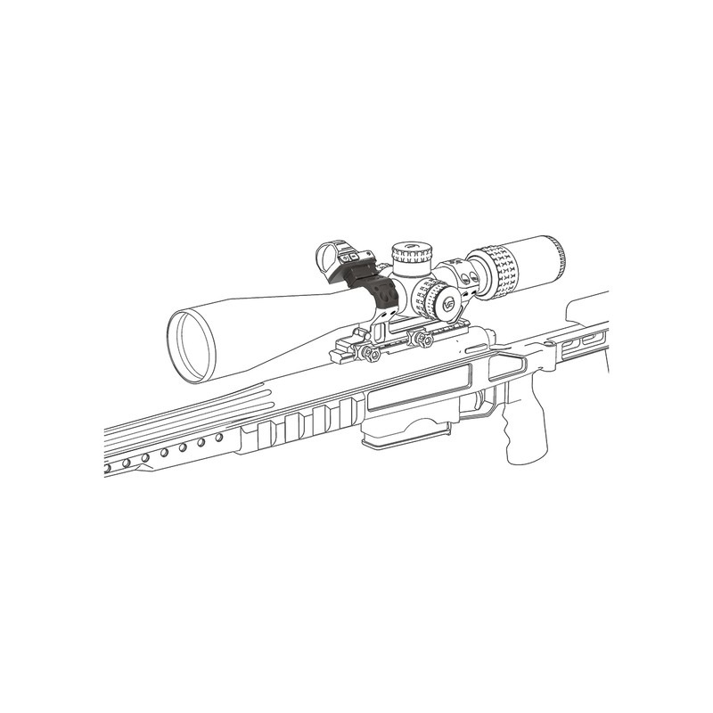 �٥��������ץƥ����� �ޥ���� 30mm X-ACCU Mount Assembly Kit 4 Holes Vector Optics XASR-A03