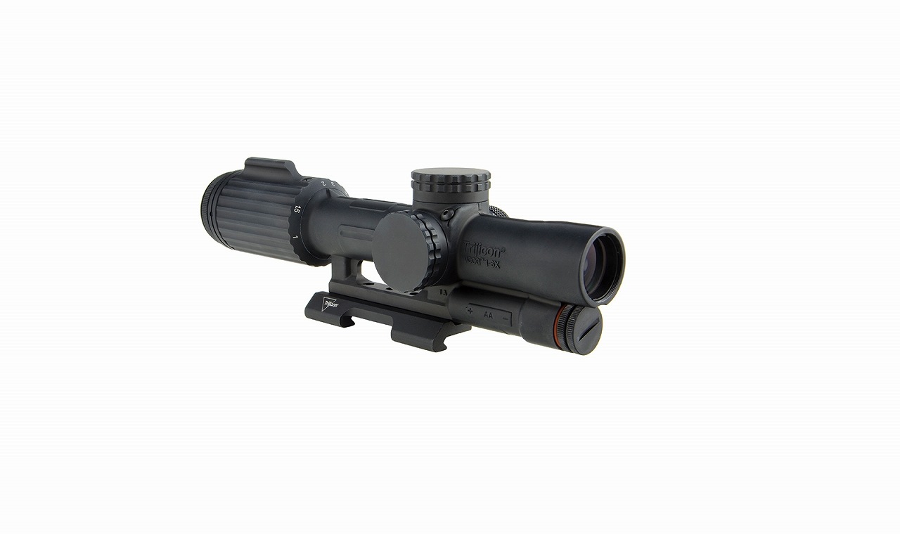 �ȥꥸ���� VCOGR 1-6x24; Green Horseshoe Dot/Crosshair .223/55gr; Quick Release Mt. Trijicon VCOG 1-6x24 LED Riflescope - .223 / 55 Grain VC16-C-1600049