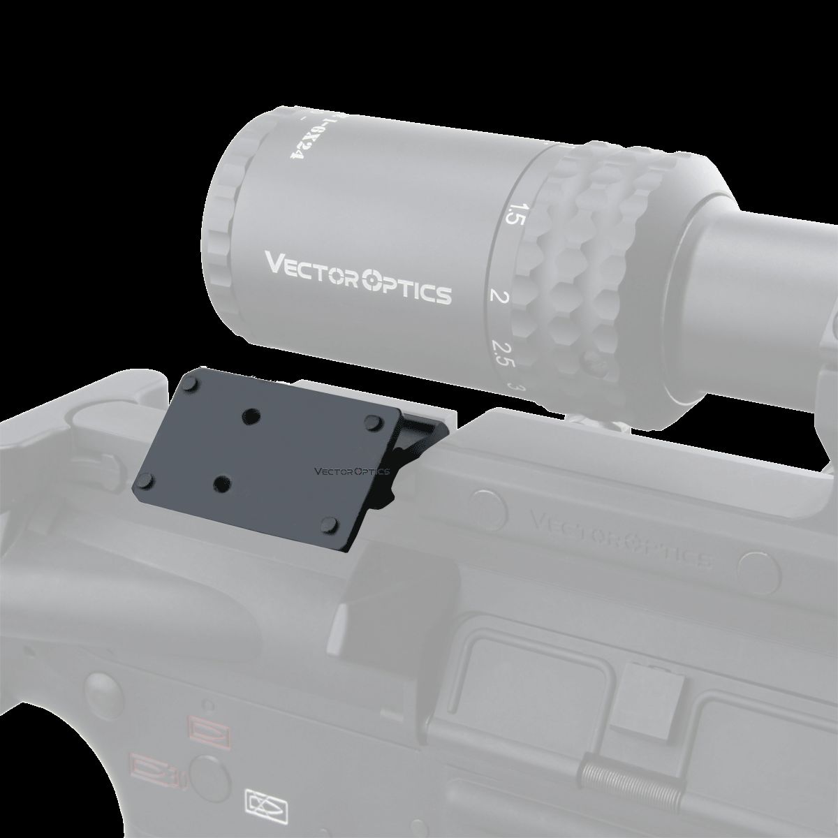 ٥ץƥ TEK å ɥåȥ եå ԥƥˡޥ Vector Optics TEK Red Dot Sight Offset Picatinny Mount SCFRM-01