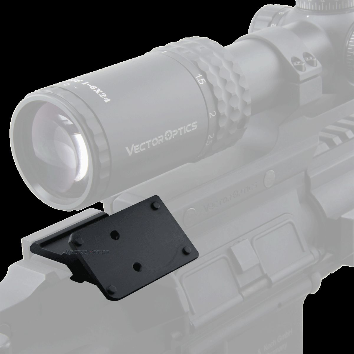 ٥ץƥ TEK å ɥåȥ եå ԥƥˡޥ Vector Optics TEK Red Dot Sight Offset Picatinny Mount SCFRM-01