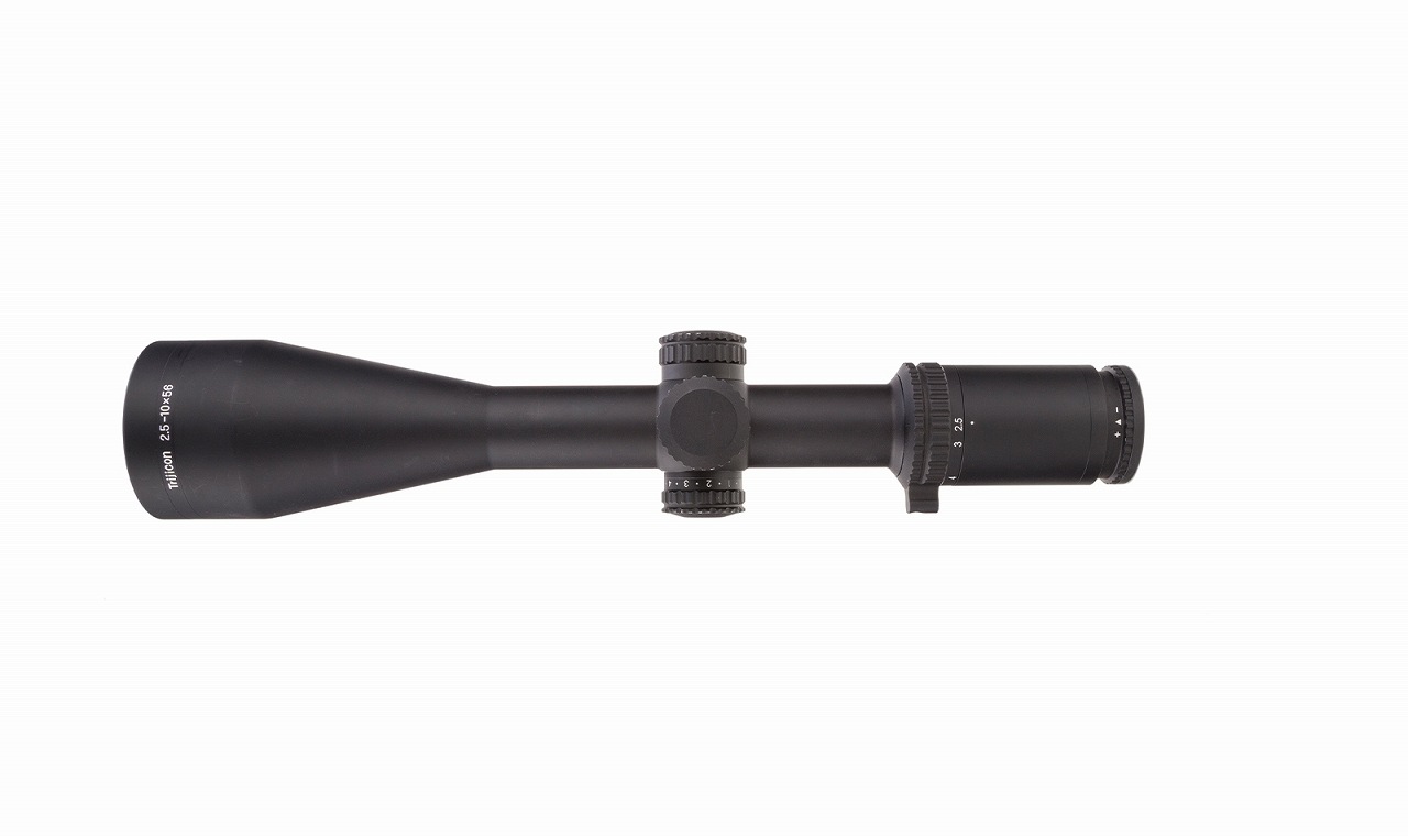 �ȥꥸ���� AccuPowerR 2.5-10x56 Riflescope MIL-Square Crosshair w/ Red LED, 30mm Tube Trijicon AccuPower2.5-10x56 Riflescope RS22-C-1900016