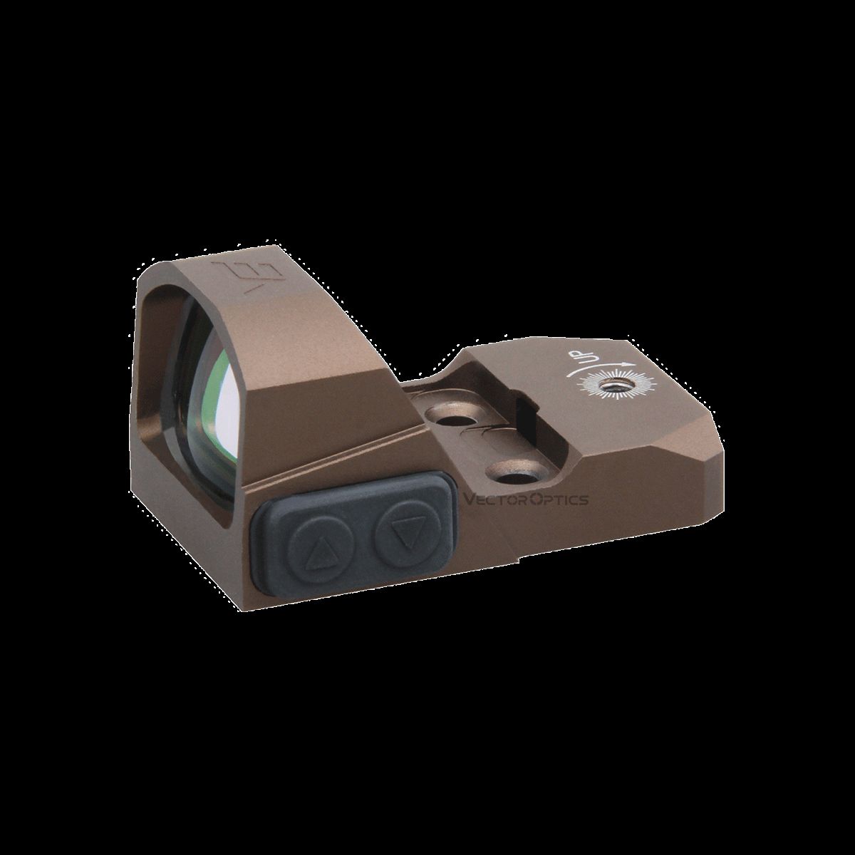 �٥��������ץƥ����� Frenzy 1x17x24 ��å� �ɥåȥ����� ���衼�� FDE Vector Optics Frenzy 1x17x24 Red Dot Sight Coyote FDE SCRD-F19II