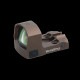 �٥��������ץƥ����� Frenzy-S 1x17x24 MIC ��å� �ɥåȥ����� FDE Vector Optics Frenzy-S 1x17x24 MIC Red Dot Sight FDE SCRD-F43