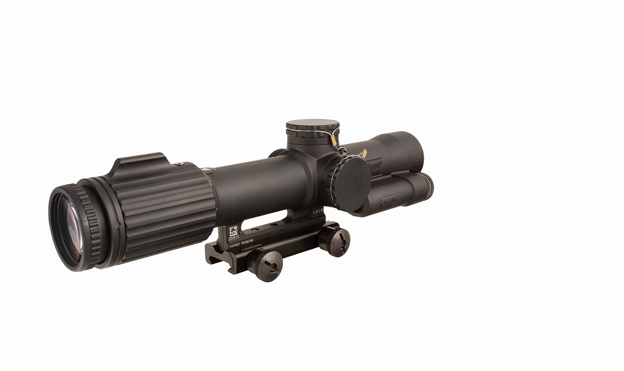 �ȥꥸ���� VCOGR 1-8x28 Riflescope, Red MRAD Crosshair Dot Reticle w/ Thumbscrew Mount Trijicon VCOG 1-8x28 LED Riflescope- MRAD VC18-C-2400003