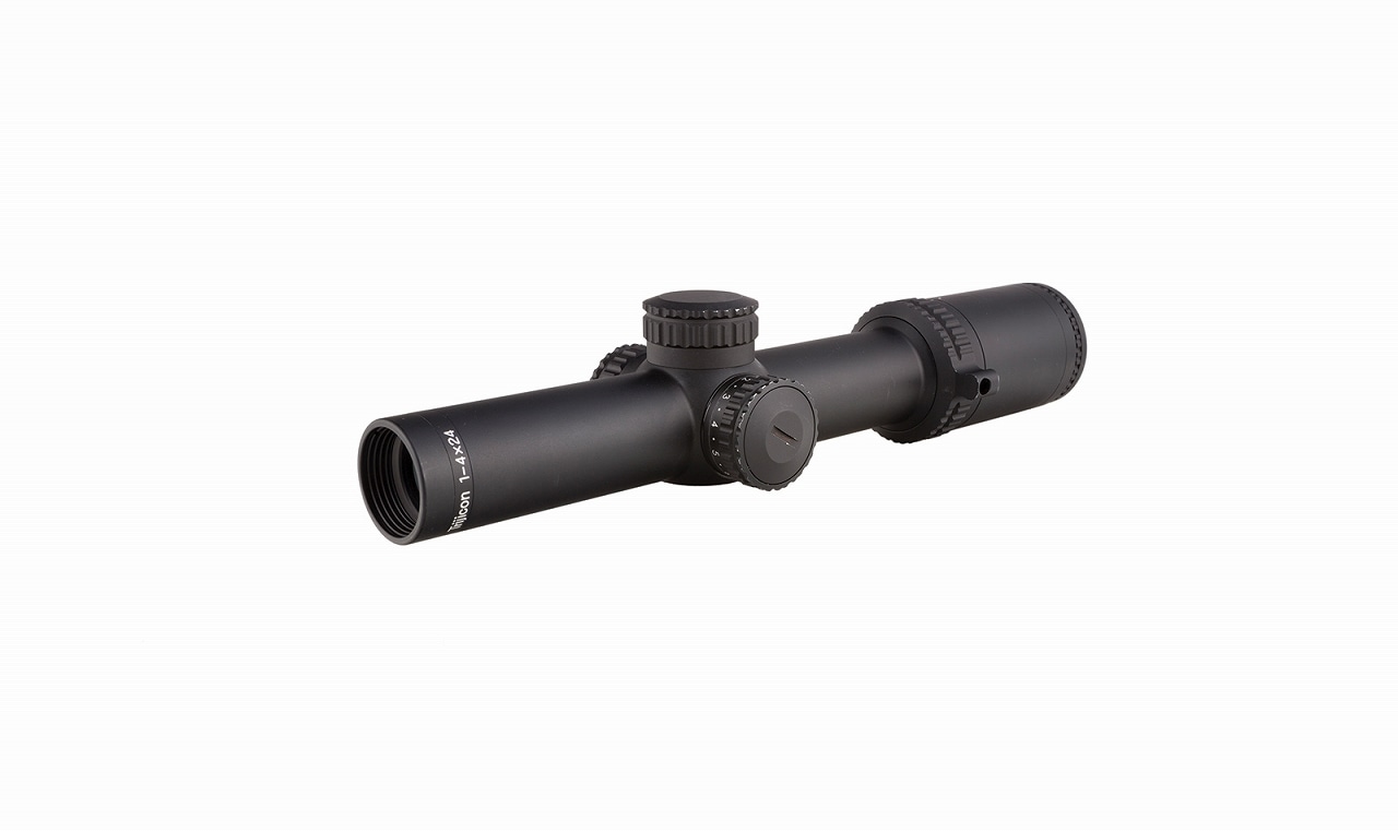 ȥꥸ AccuPowerR 1-4x24 Riflescope MOA Crosshair w/ Green LED, 30mm Tube Trijicon AccuPower 1-4x24 Riflescope RS24-C-1900001