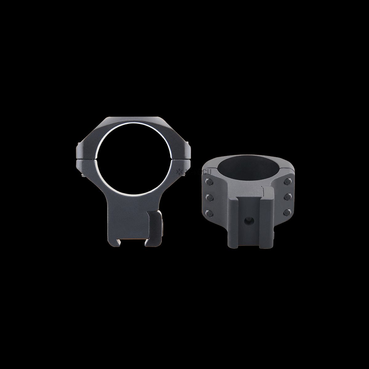 �٥��������ץƥ����� 30mm X-Accu 1.25in High Profile 11mm Dovetail Rifle Scope Rings Vector Optics XASR-3005