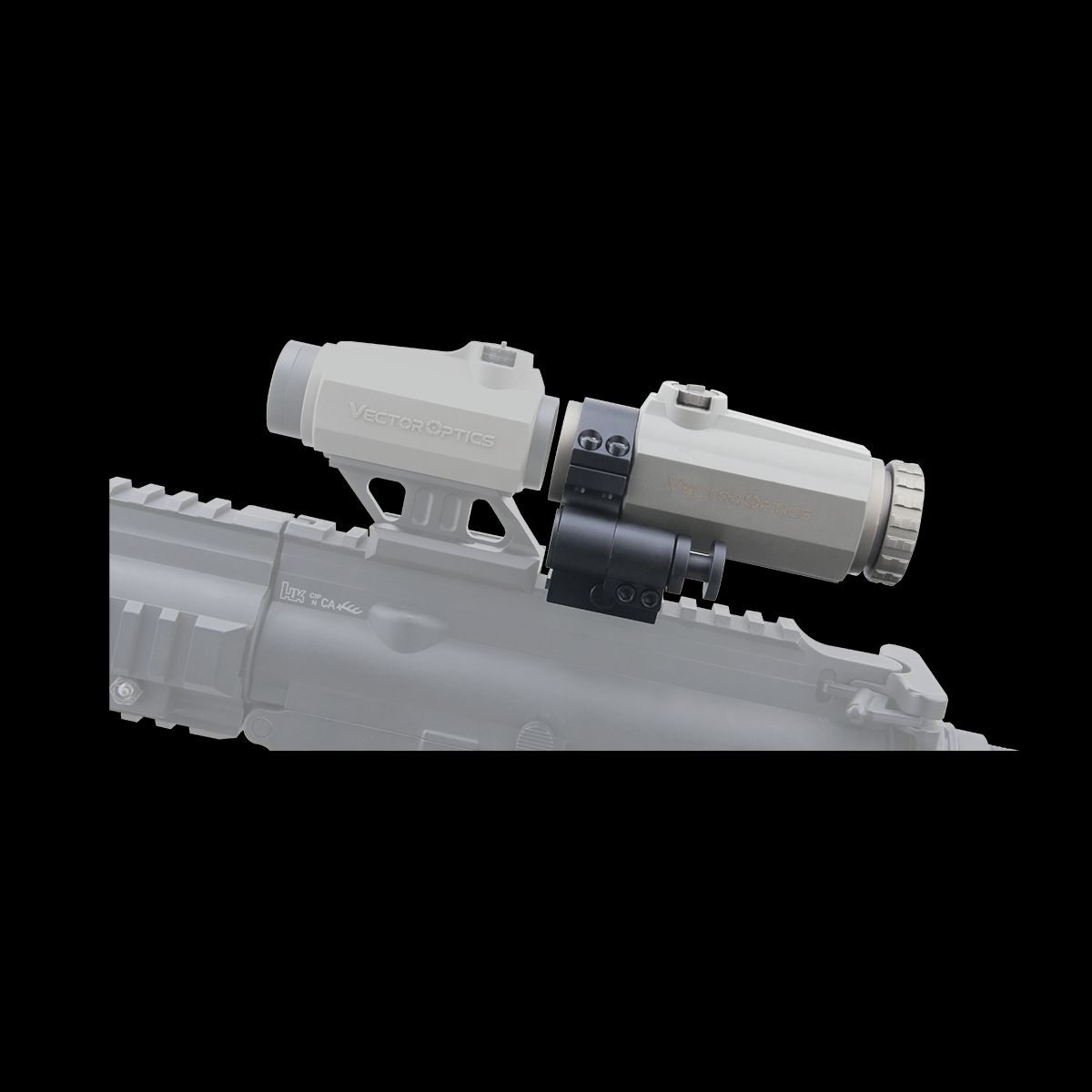 �٥��������ץƥ����� �ޥ��˥ե����� �ޡ��٥�å�GEN4 3x22 SOP Vector Optics Maverick-III 3x22 Magnifier SOP SCMF-32