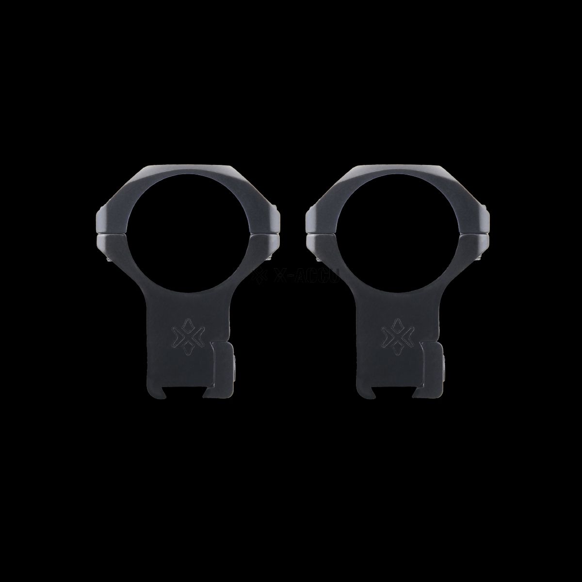 �٥��������ץƥ����� 30mm X-Accu 1.5in High Profile 11mm Dovetail Rifle Scope Rings Vector Optics XASR-3006
