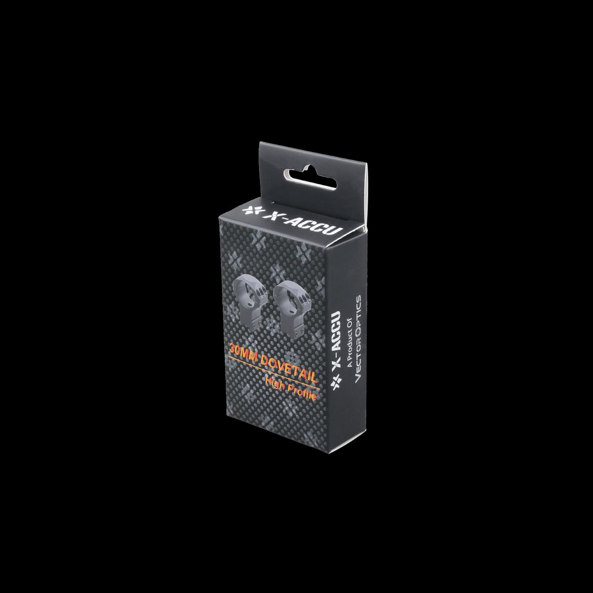 �٥��������ץƥ����� 30mm X-Accu 1.5in High Profile 11mm Dovetail Rifle Scope Rings Vector Optics XASR-3006