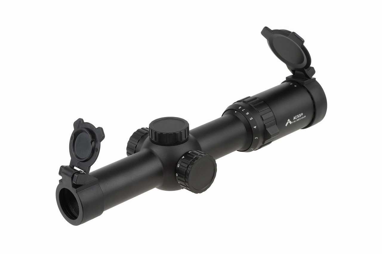 �ץ饤�ޥ꡼�����ॺ �饤�ե륹������ SLx 1-8x24mm SFP Rifle Scope - Illuminated ACSS-5.56/5.45/.308 PrimaryArms PA1-8X24SFP-ACSS-5.56