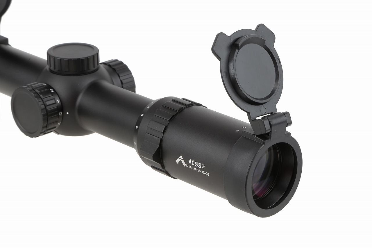 �ץ饤�ޥ꡼�����ॺ �饤�ե륹������ SLx 1-8x24mm SFP Rifle Scope - Illuminated ACSS-5.56/5.45/.308 PrimaryArms PA1-8X24SFP-ACSS-5.56