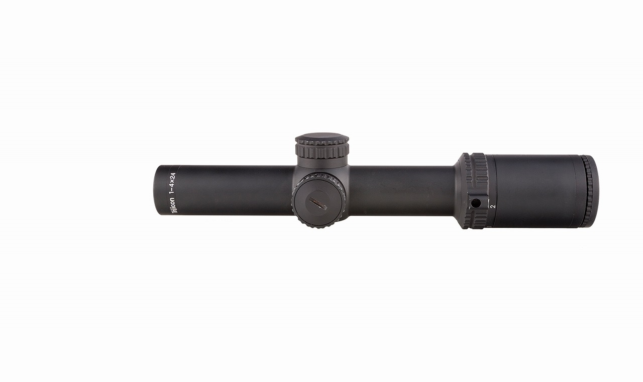 �ȥꥸ���� AccuPowerR 1-4x24 Riflescope Duplex Crosshair w/ Red LED, 30mm Tube Trijicon AccuPower 1-4x24 Riflescope RS24-C-1900004