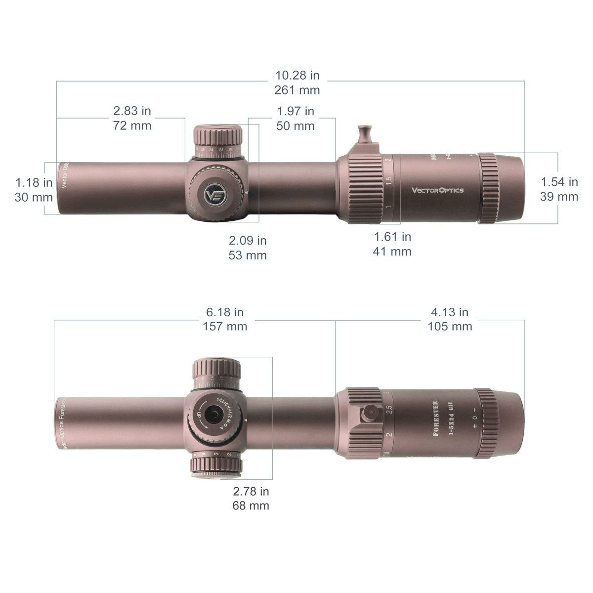 ٥ץƥ 饤ե륹 Forester 1-5x24 SFP GenII FDE 饤ե륹 Vector Optics Forester 1-5x24SFP GenII FDE Riflescope SCOC-32