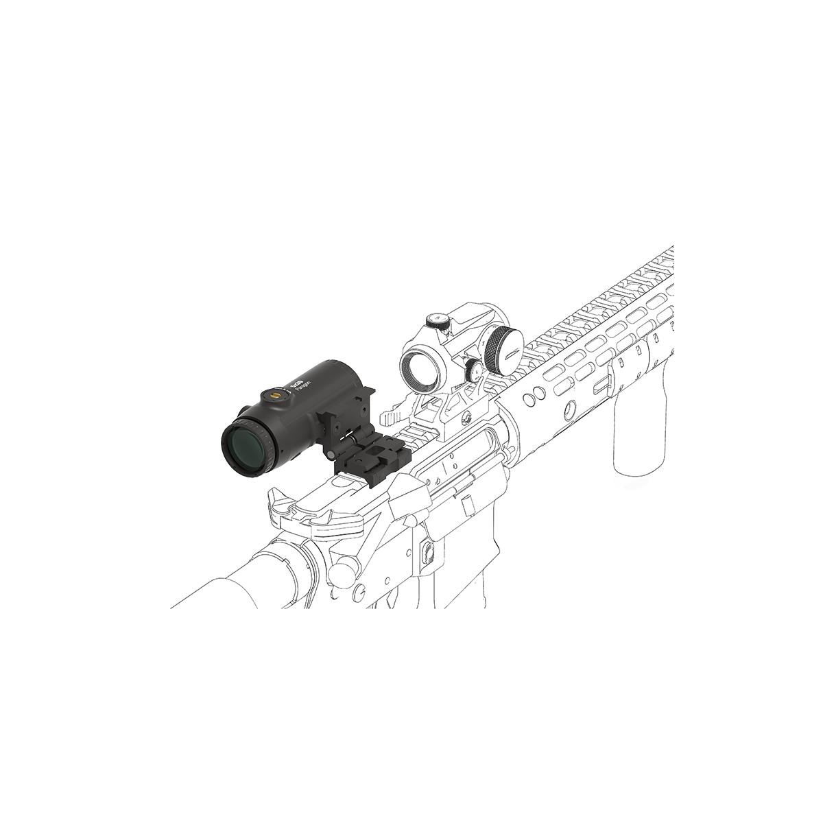 �٥��������ץƥ����� �ޥ��˥ե����� �ѥ饴��ޥ������ޥ��˥ե����� Vector Optics Paragon 5x30 Micro Magnifier SCMF-34