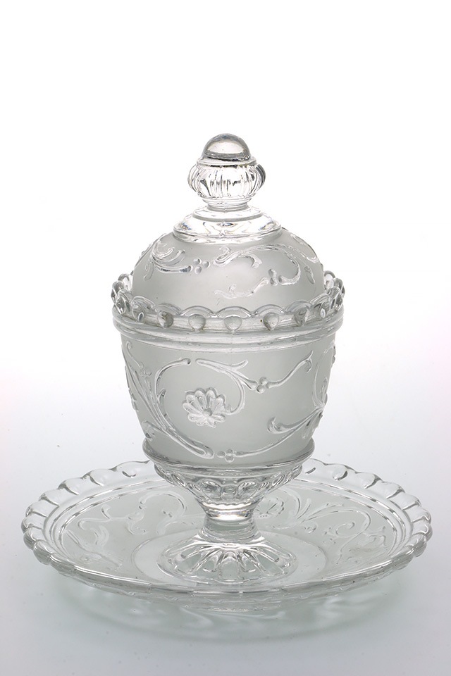 バカラ ルネサンス・マスタードポット 1789 | オールドバカラ,テーブル