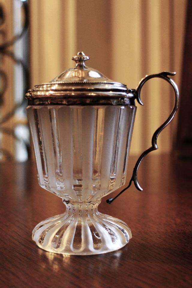 オールドバカラ/※19世紀 コートアルテルネ・デポリ マスタードポット