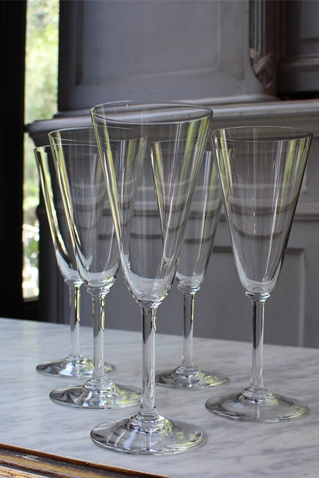 バカラ シャンパンフルート 185mm 3489 | オールドバカラ,シャンパン