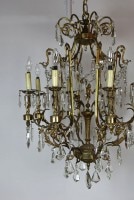 *️⃣プロフ必読❗️フランス アンティークシャンデリア クリスタル ガラス レア ≪ 商談中 ≫ フランス オパールセントガラスとカラークリスタル