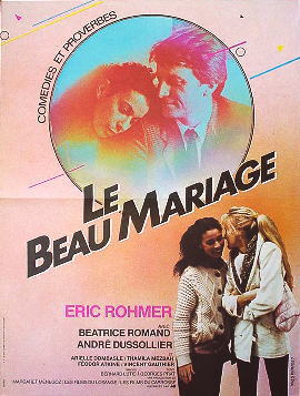 美しき結婚 1981年 エリック・ロメール監督 | 映画ポスター,フランス