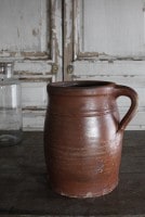 《SALE》 フランス ノルマンディー 陶器 ポタリージャグ 410807
