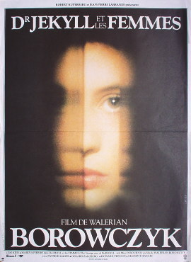 ジキル博士と女たち 暴行魔ハイド 1981年 ヴァレリアン ボロヴツィク監督 映画ポスター フランスポスター1980年代 Majorelle