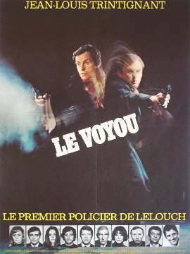 流れ者 1970年 クロード・ルルーシュ監督 | 映画ポスター,フランス