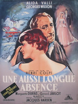 かくも長き不在 1960年 アンリ・コルピ監督 | 映画ポスター,フランス