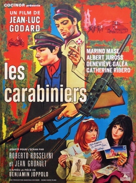 ジャン リック ゴダール パリ1963 ポスター （映画界の巨匠